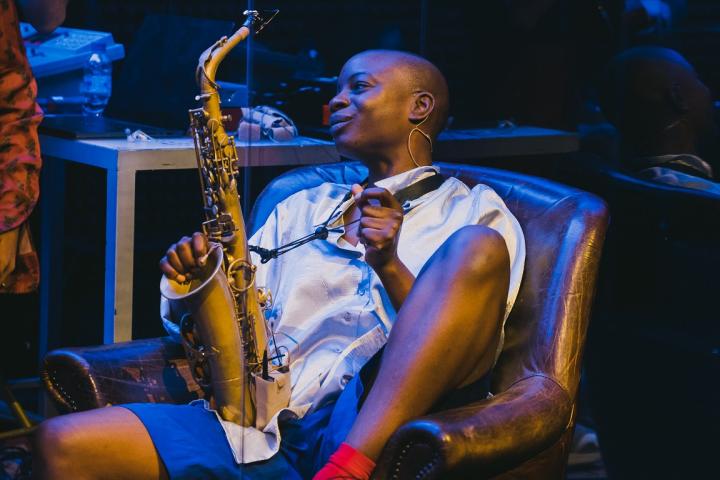 La saxofonista de 'Así hablábamos'.