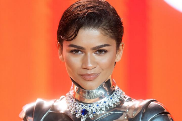 Zendaya en el preestreno de "Dune: Parte Dos" en Londres.