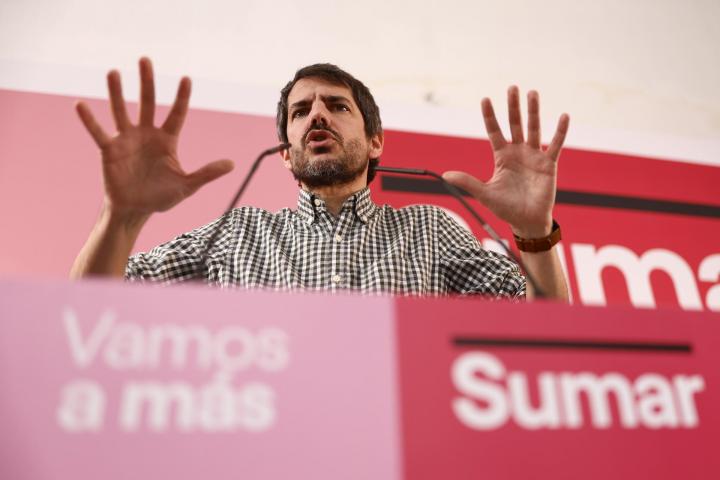 El portavoz de Sumar, Ernest Urtasun.