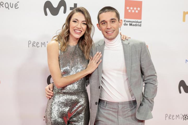 Ana Guerra y Víctor Elías, en los Premios Forqué el 16 de diciembre de 2023.