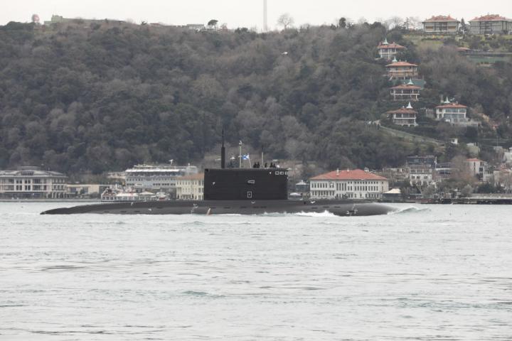 Un submarino ruso, en una imagen de archivo