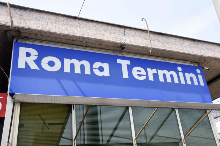 Estación de Termini en Roma.