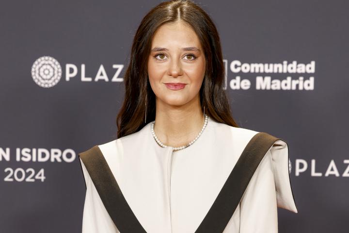 Victoria Federica, en la presentación de los carteles de la Feria de San Isidro, el 1 de febrero de 2024.