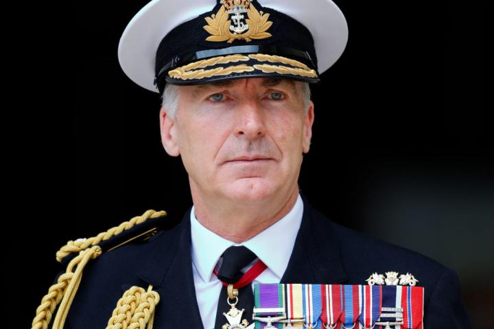El almirante Sir Tony Radakin.