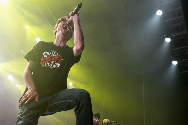 La Raíz en su gira de despedida en 2018.