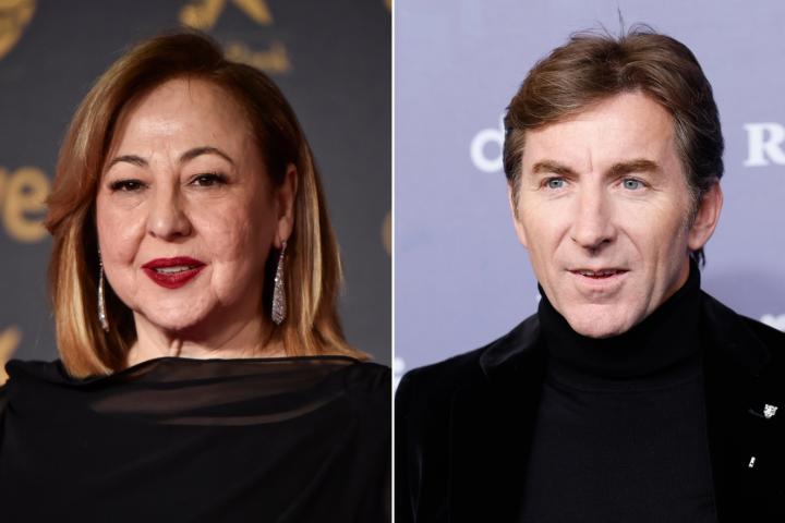 Carmen Machi y Antonio de la Torre.