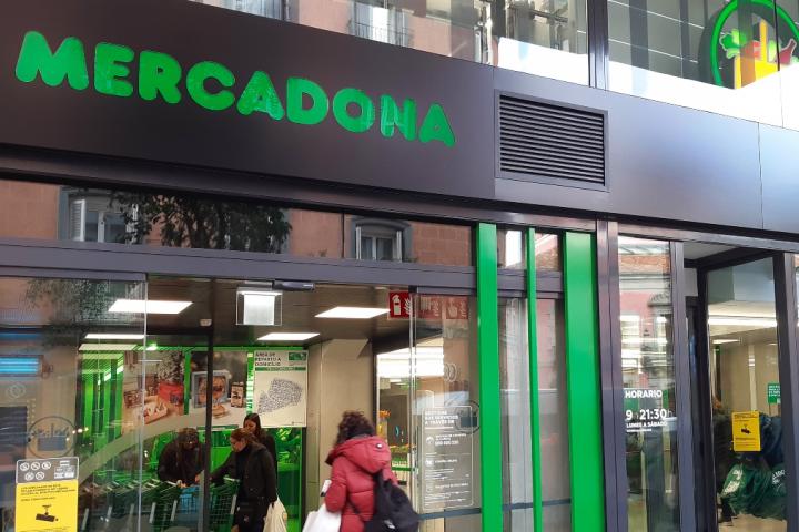 Un supermercado Mercadona