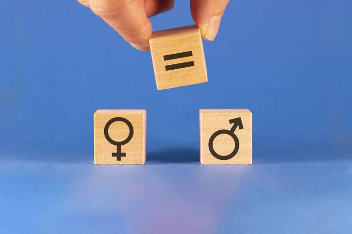 Imagen conceptual de desigualdad de género.