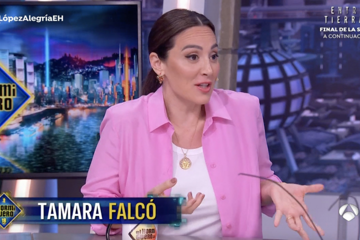 Tamara Falcó, este jueves en 'El Hormiguero'.