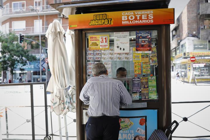 Una administración de la ONCE.