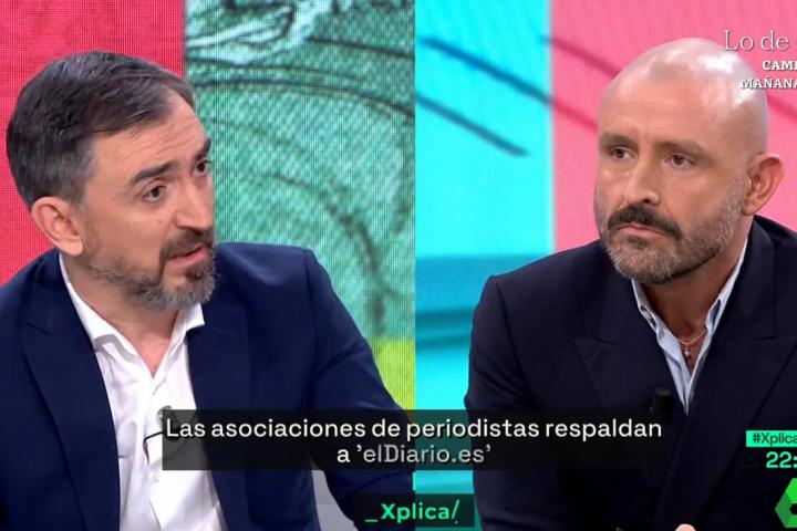 Cara a cara entre Ignacio Escolar y el diputado del PP Jaime de los Santos