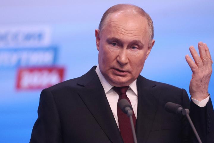 Vladímir Putin, presidente de Rusia