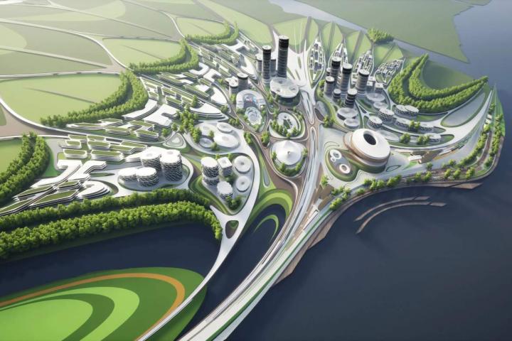 Version conceptual de la Liberland creada en el metaverso