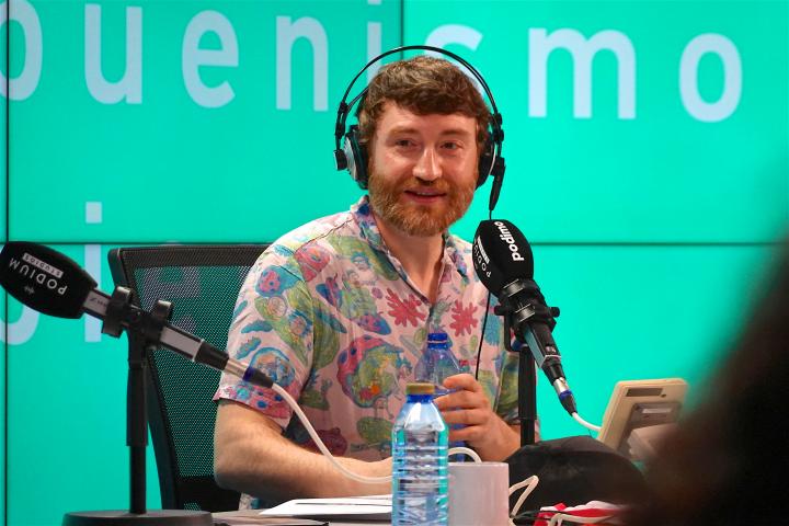 El cómico y guionista Manuel Burque.