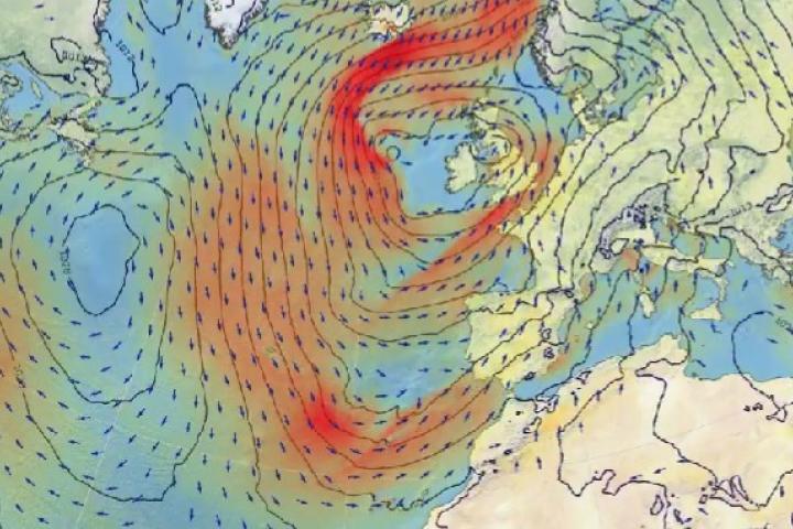Mapa del efecto de 'Nelson'