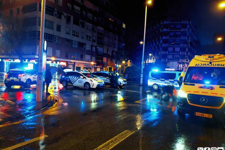 Imagen del punto donde tuvo lugar el atropello mortal.