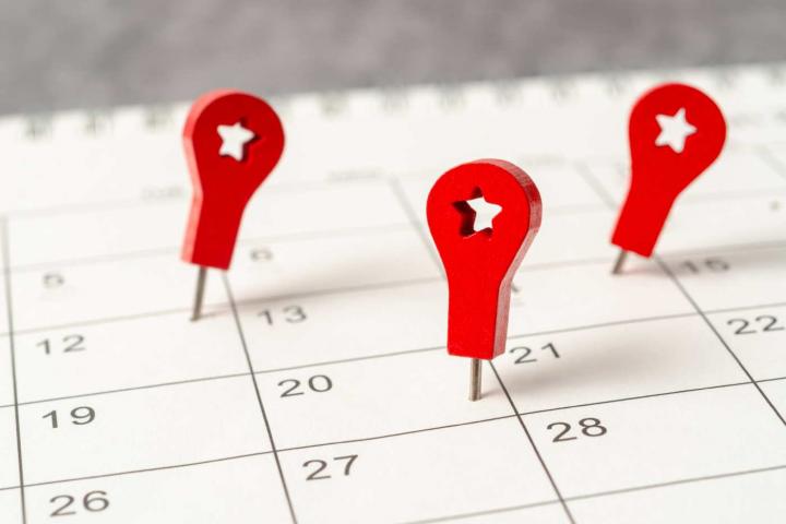 Múltiples festivos en un solo calendario