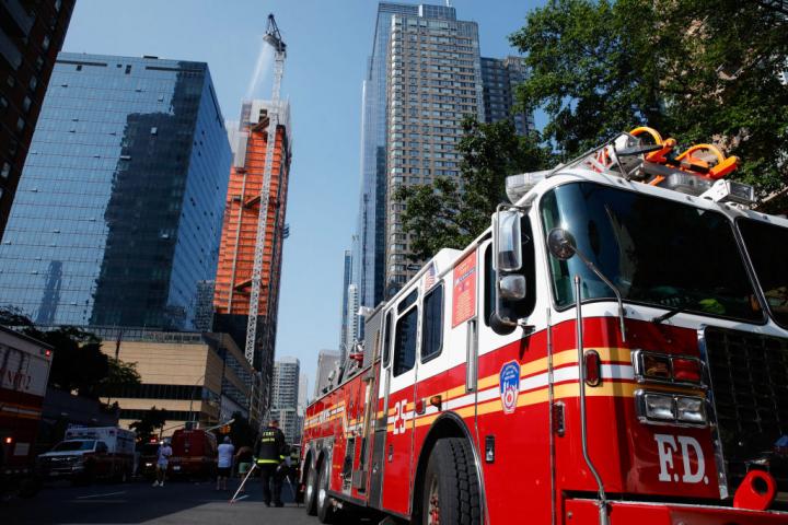 Bomberos de Nueva York, en una imagen de archivo