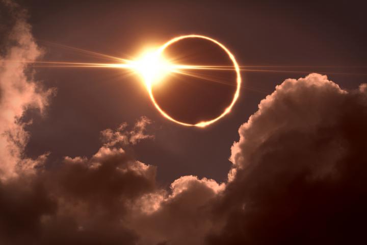 Un eclipse solar.