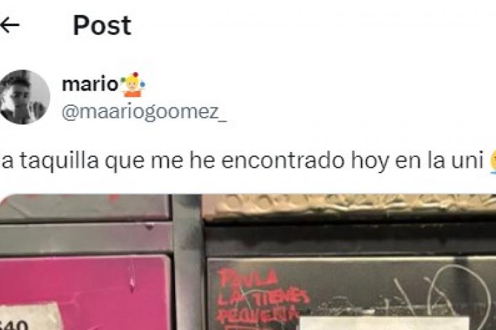 El mensaje publicado por @maariogoomez_