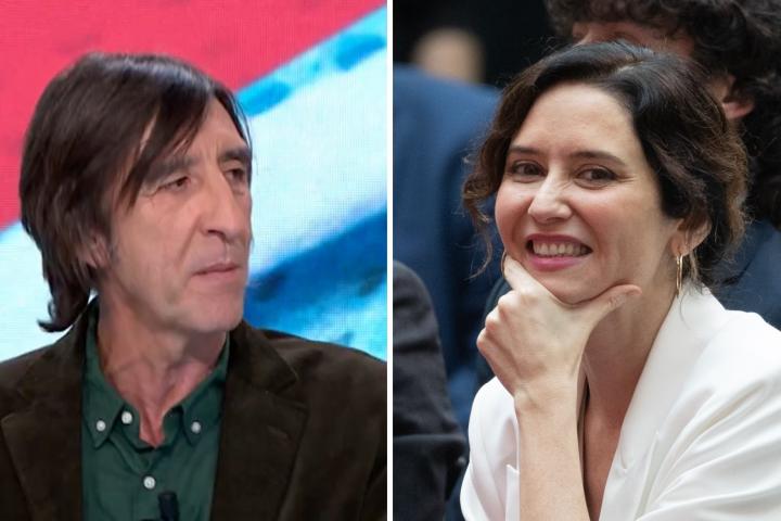 Benjamín Prado e Isabel Díaz Ayuso