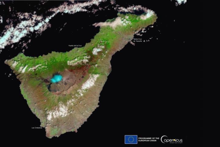 Imagen de Tenerife tras el paso de la DANA
