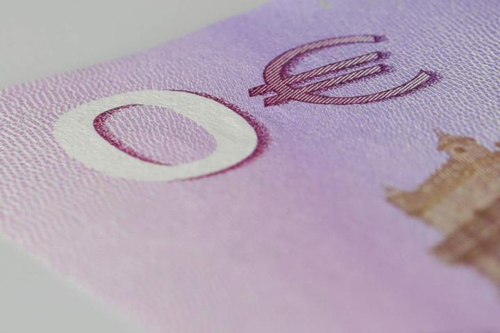 Un billete de 0 euros