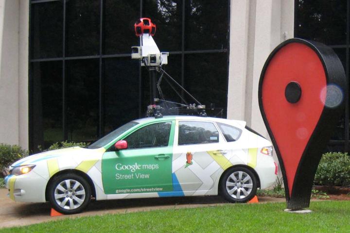 El mítico coche de Google Street View