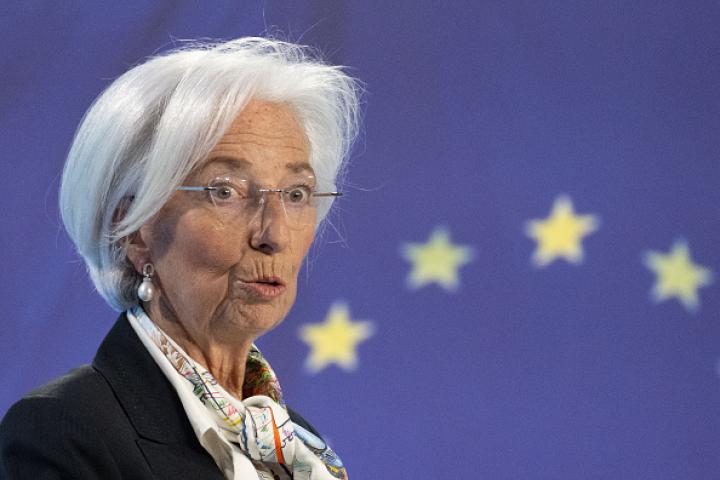 Imagen de archivo de la presidenta del Banco Central Europeo, Christine Lagarde.