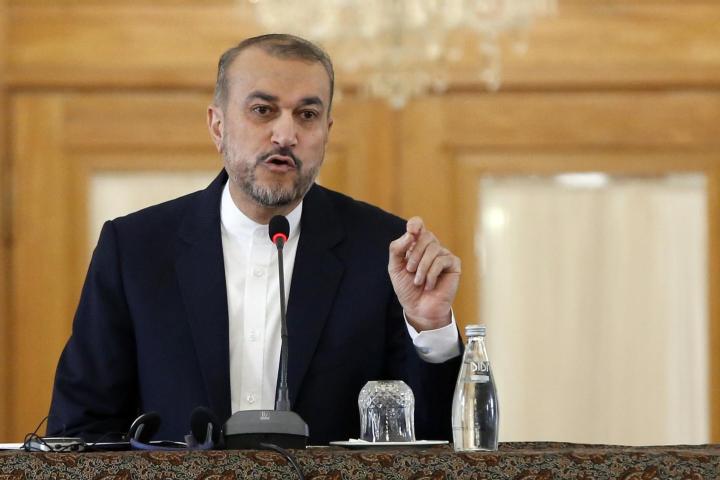 El ministro de Asuntos Exteriores iraní, Hossein Amir-Abdoulahian.