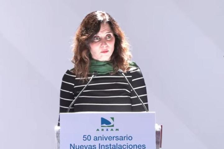 La presidenta de la Comunidad de Madrid, Isabel Díaz Ayuso.
