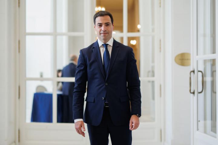 Imanol Pradales, candidato del PNV en las elecciones vascas.