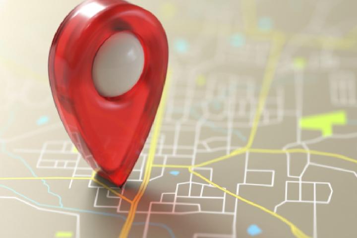 Punto de geolocalización.