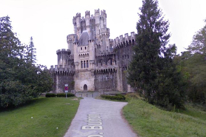 Castillo de Butrón, en Vizcaya.