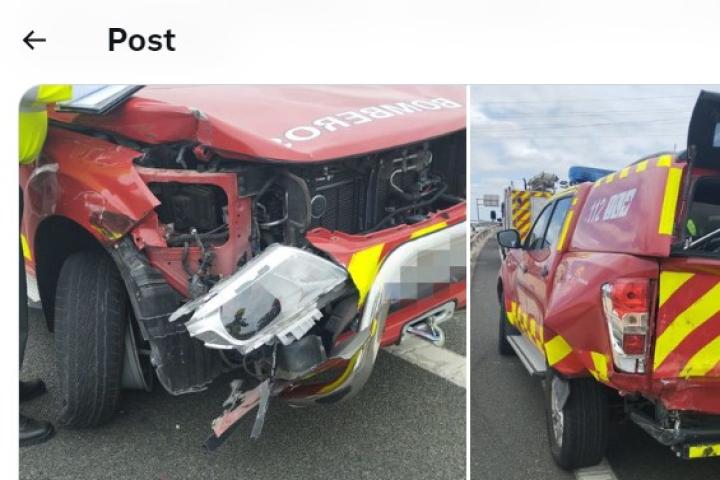 El tuit publicado por los bomberos de la Región de Murcia