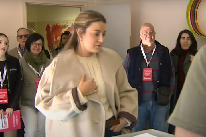 Alba García, candidata de Sumar