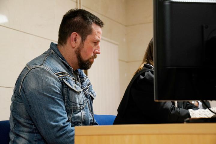 El asesino confeso de Diana Quer, Jose Enrique Abuín, ‘el Chicle’, en una imagen de archivo durante el juicio.