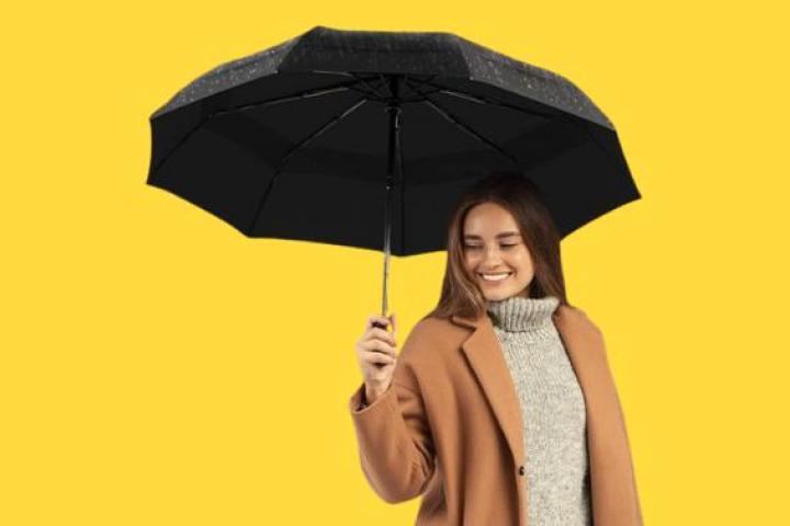 Los mejores paraguas resistentes al viento de Amazon
