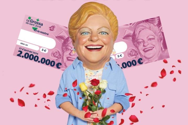 Horario y dónde ver la Grossa de Sant Jordi 2024.