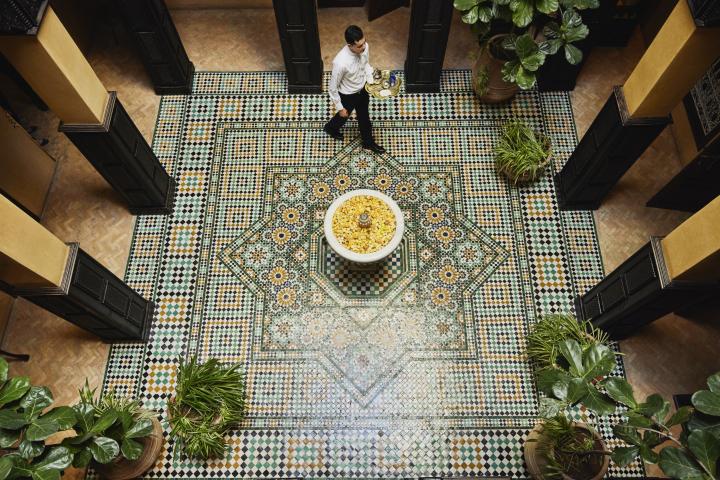 Imagen de archivo de una villa de lujo en Marruecos.