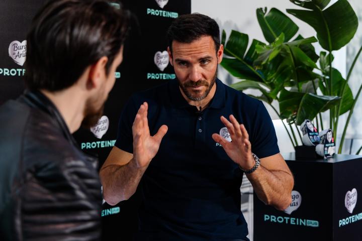 Saúl Craviotto, en un momento de la entrevista con El HuffPost