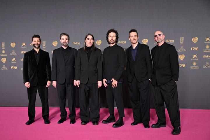Vetusta Morla en los Premios Goya 2024 en Valladolid.