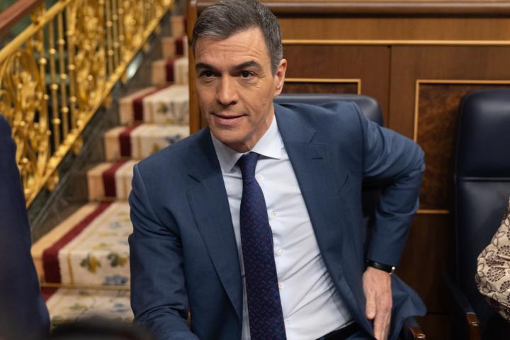 Foto de archivo de Pedro Sánchez en el Congreso.
