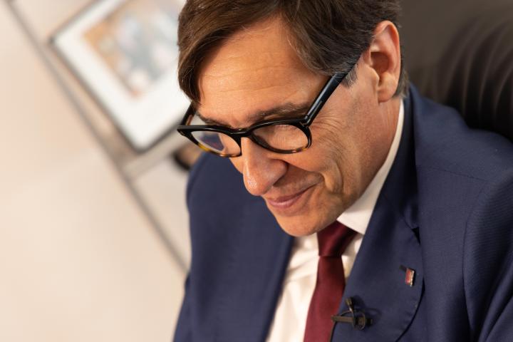 Entrevista a Salvador Illa.