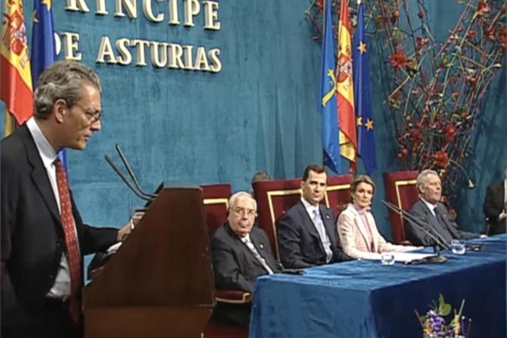 Paul Auster, en su discurso al recibir el Premio Príncipe de Asturias en 2006.