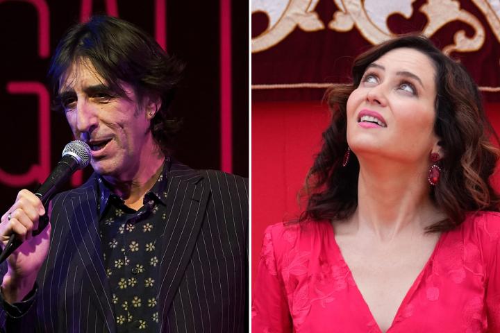 Benjamín Prado e Isabel Díaz Ayuso