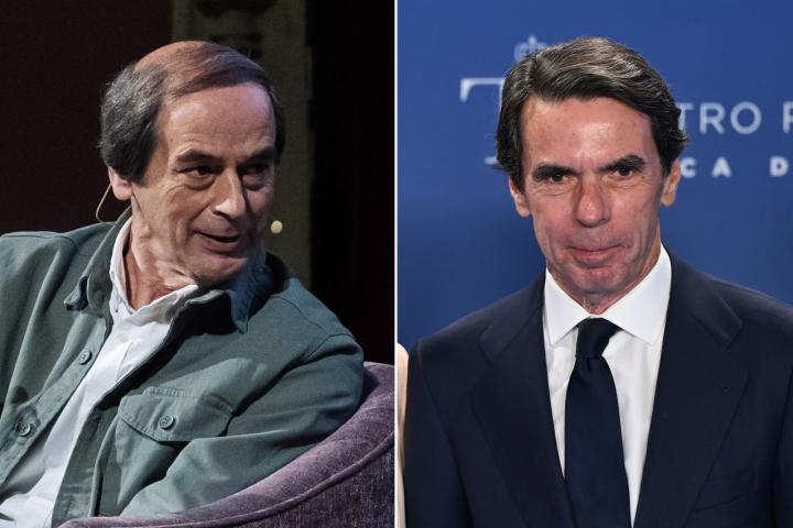 Isaías Lafuente y José María Aznar