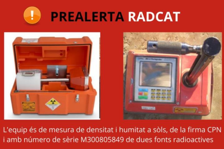 La alerta de Emergencias de Cataluña