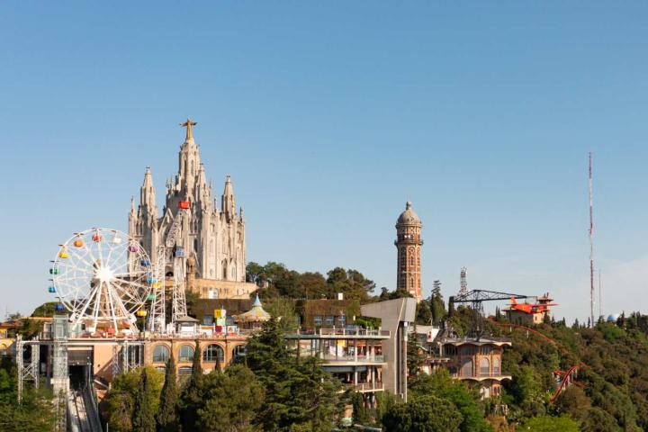 Parque Tibidabo de Barcelona