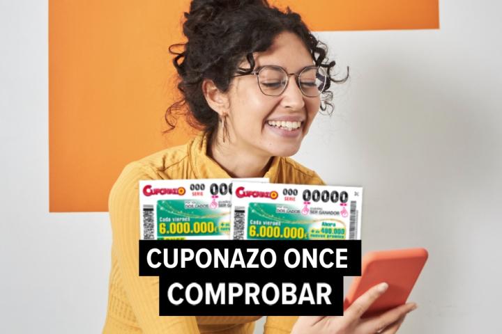 ONCE: comprobar Cuponazo y Super Once del viernes 10 de mayo.